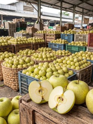 Buah Apel Manalagi Malang Manis Renyah