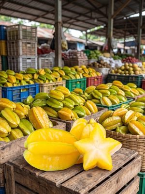 Buah Belimbing Manis Segar
